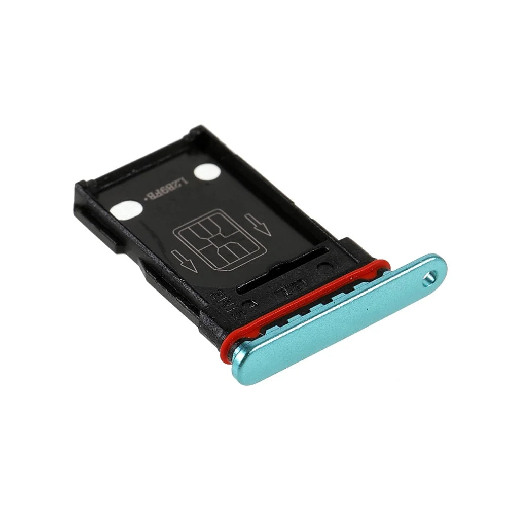 OEM SIM Card Tray Holder Replacement Part for OnePlus 8T - Cyan - 3