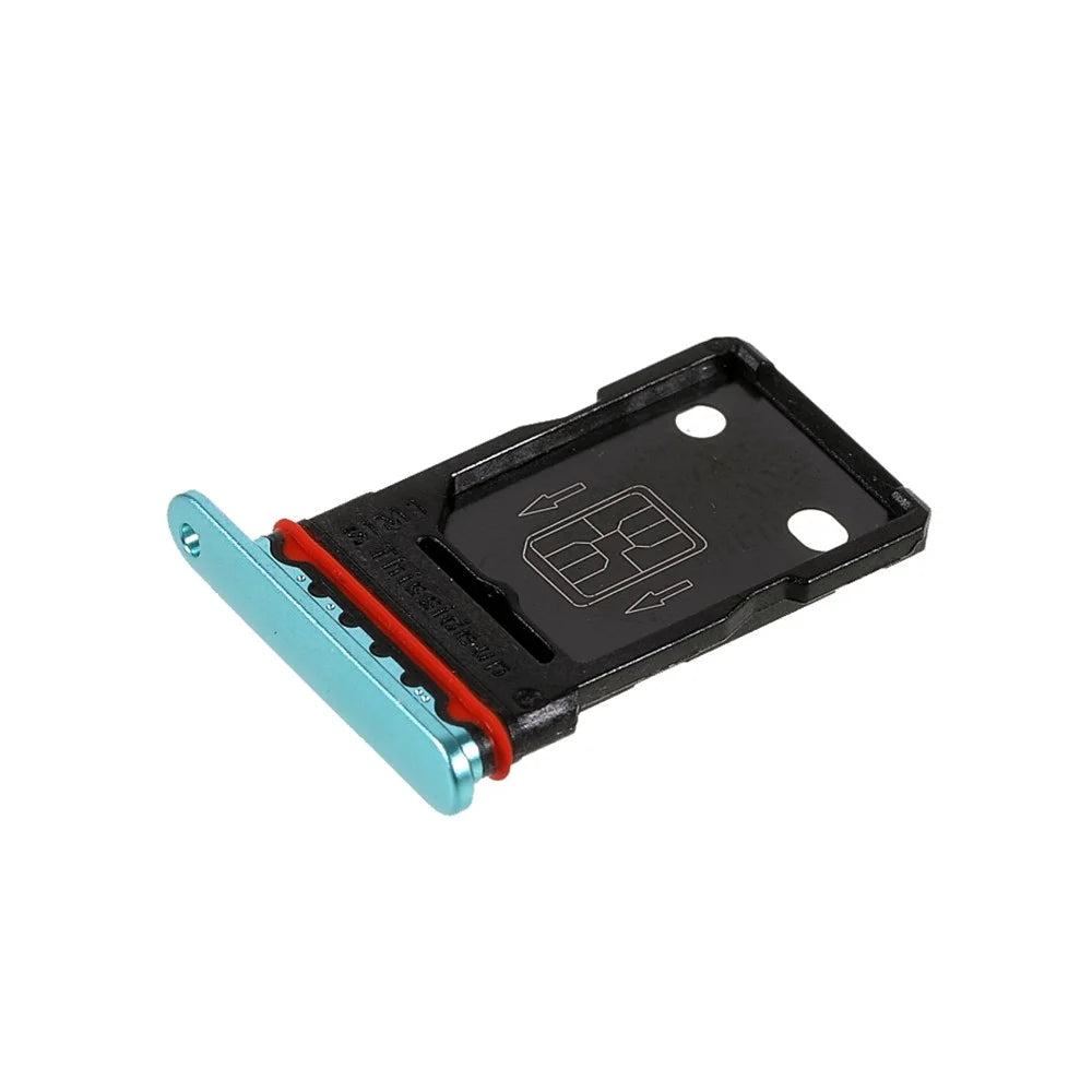 OEM SIM Card Tray Holder Replacement Part for OnePlus 8T - Cyan - 4