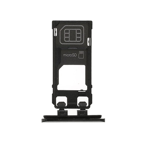 OEM SIM + TF Card Tray Holder Replacement for Sony Xperia 5 - Black - 1