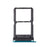 Dual SIM Card Tray Holder Replacement Part (without Logo) for Xiaomi Mi 10/Mi 10 Pro - Blue - 1