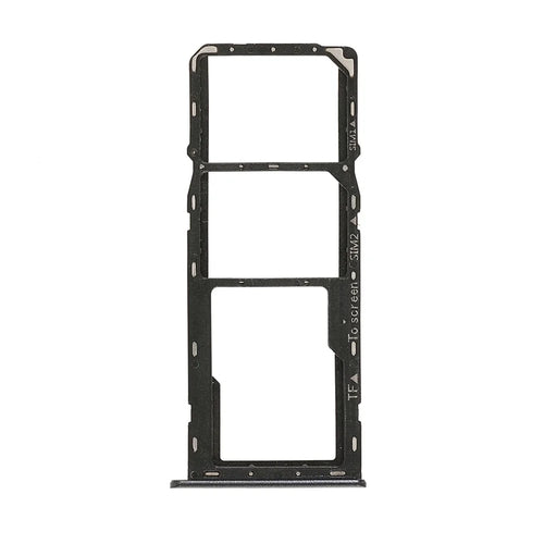 OEM Dual SIM + TF Card Tray Holder Repair Part (without Logo) for Samsung Galaxy A22 5G A226 (EU Version) - Grey - 1