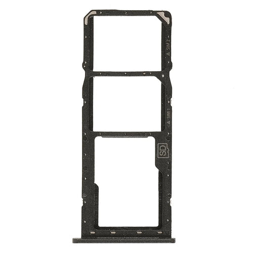 OEM Dual SIM + TF Card Tray Holder Replacement (without Logo) for Nokia 5.3 TA-1234/TA-1223/TA-1227/TA-1229 - Black - 1