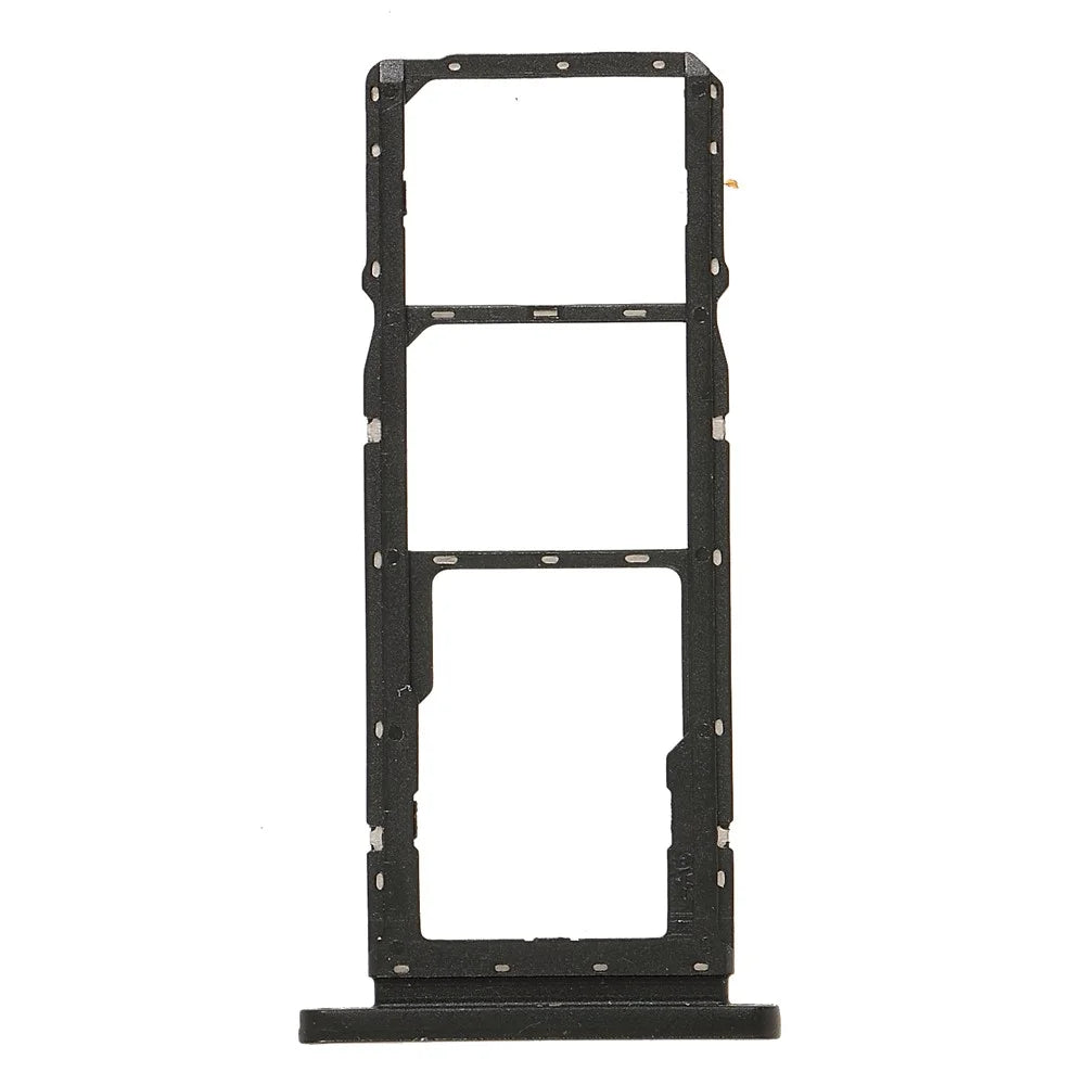 OEM Dual SIM + TF Card Tray Holder Replacement (without Logo) for Nokia 7.2/6.2 - Black - 2
