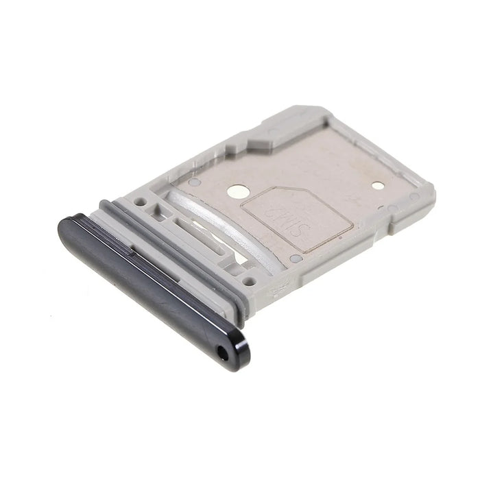 OEM Dual SIM Tray Holder Replacement (without Logo) for Samsung Galaxy S20 FE 4G G780/ 5G G781 - Black - 3