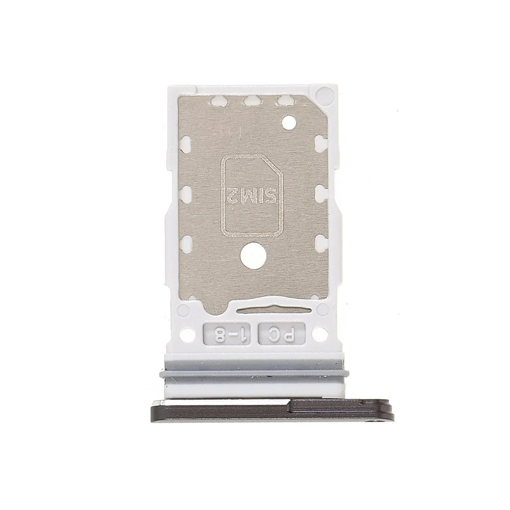 OEM Dual SIM Tray Holder Replacement (without Logo) for Samsung Galaxy S21 FE 5G G990 - Grey - 2