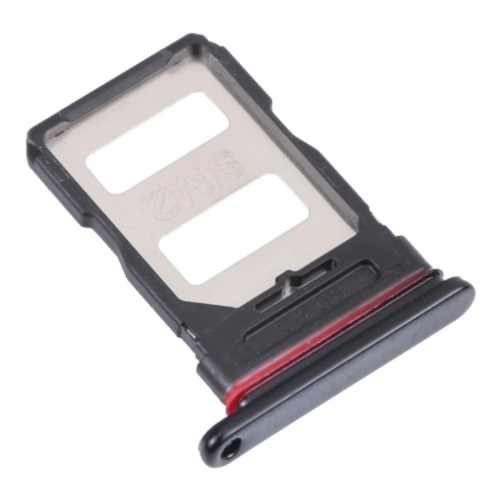 Dual SIM Card Tray Holder Replacement (without Logo) for Xiaomi Redmi K40 Pro/Redmi K40 - Black - 2