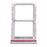Dual SIM Tray Holder Replacement (without Logo) for Xiaomi Redmi K30 5G - Silver - 3