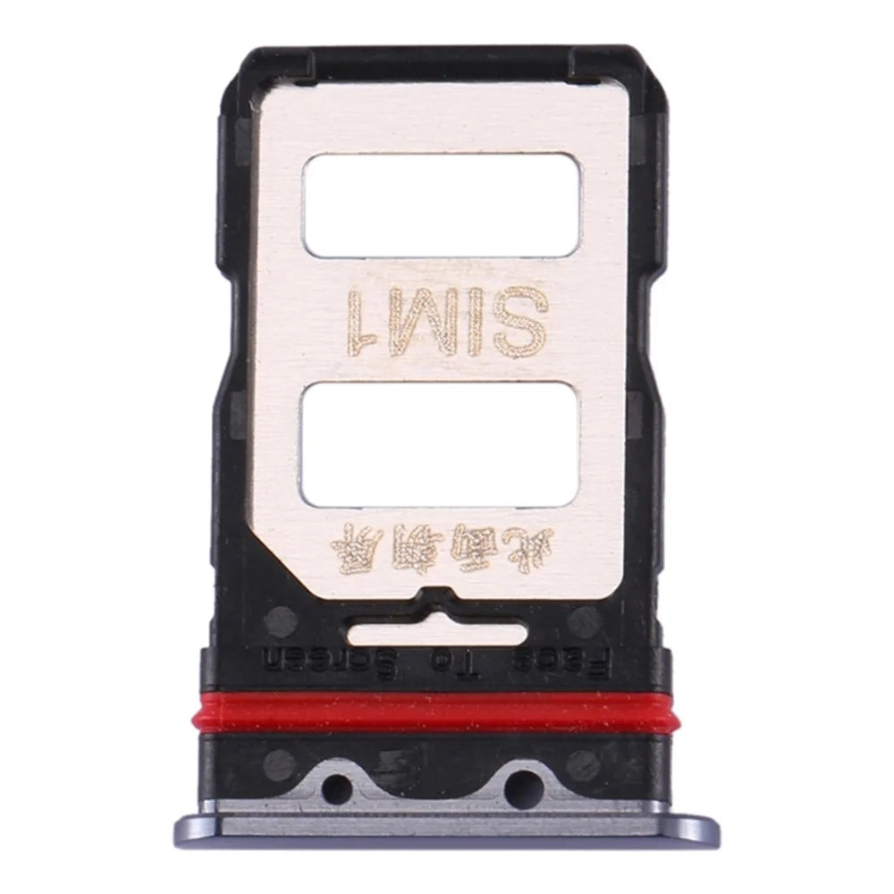 Dual SIM Card Tray Holder Replacement (without Logo) for Xiaomi Redmi K30 Pro - Black - 3