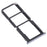 For Oppo A93 5G Dual SIM Card + TF Card Tray Holder Replacement (without Logo) - Grey - 1