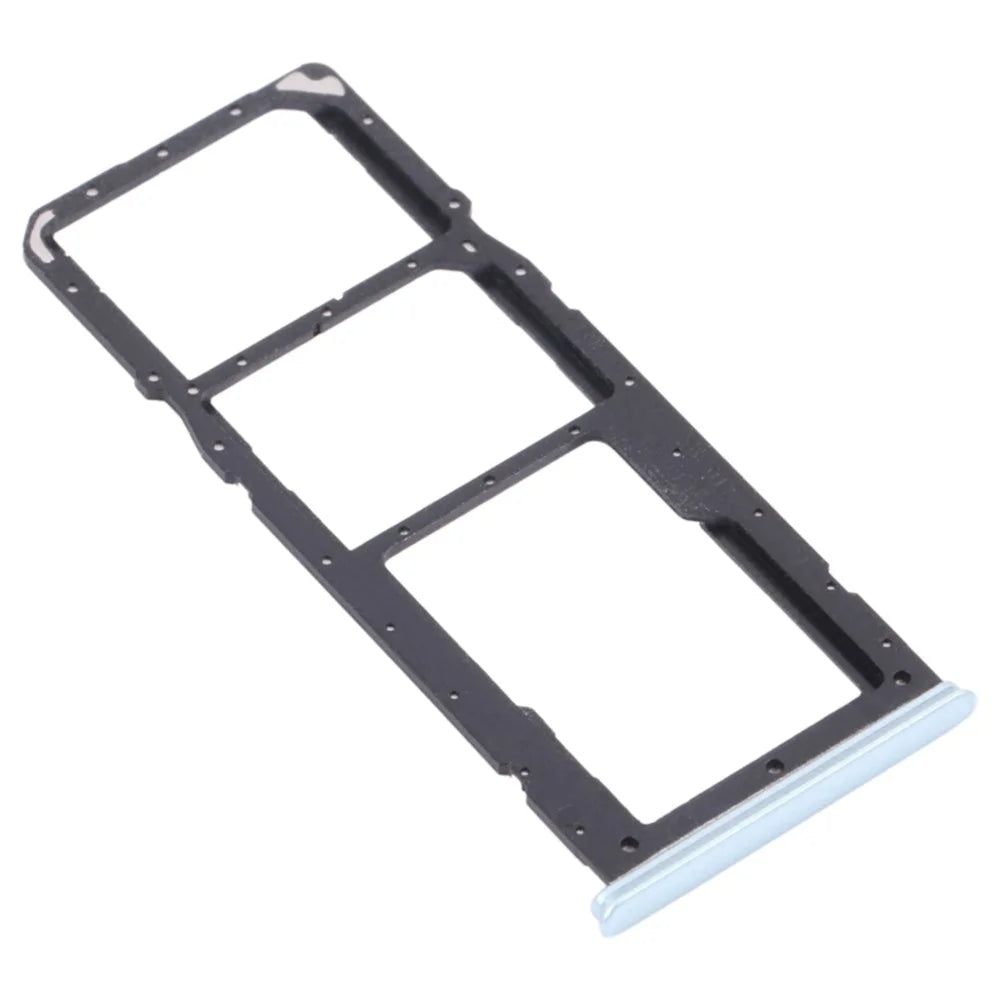 For Realme C17 RMX2101 Dual SIM Cards + Single TF Card Tray Holder Replacement (without Logo) - Green - 1