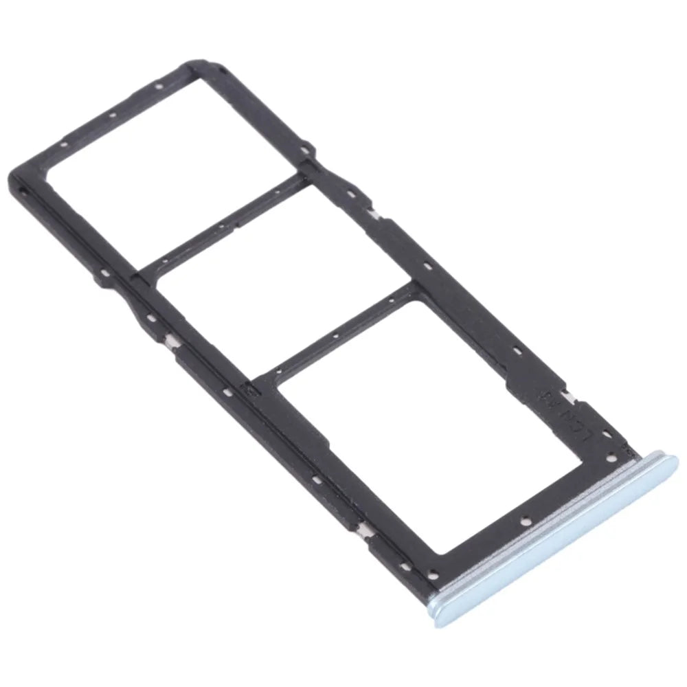 For Realme C17 RMX2101 Dual SIM Cards + Single TF Card Tray Holder Replacement (without Logo) - Green - 2