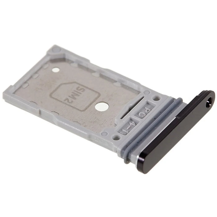 For Samsung Galaxy S22 Ultra 5G S908 OEM Dual SIM Card Tray Holder Replacement (without Logo) - Black - 4