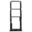 For Samsung Galaxy A13 4G A135 OEM Dual SIM Card + SD Card Tray Holder Replacement (without Logo) - Black - 1