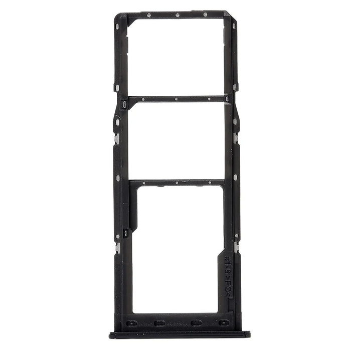 For Samsung Galaxy A13 4G A135 OEM Dual SIM Card + SD Card Tray Holder Replacement (without Logo) - Black - 2