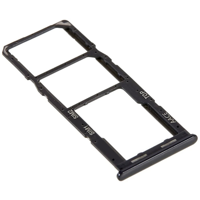 For Samsung Galaxy A13 4G A135 OEM Dual SIM Card + SD Card Tray Holder Replacement (without Logo) - Black - 4