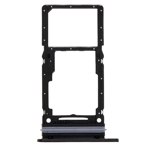For Samsung Galaxy A33 5G OEM Dual SIM Card + SD Card Tray Holder Replacement (without Logo) - Black - 1