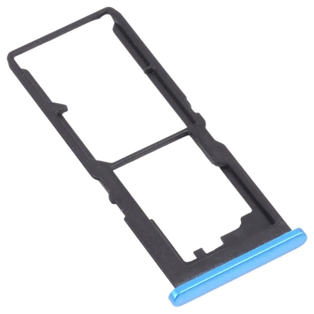 For vivo Y20G/Y20s [G] Dual SIM Card Tray Holder Replacement (without Logo) - Blue - 1