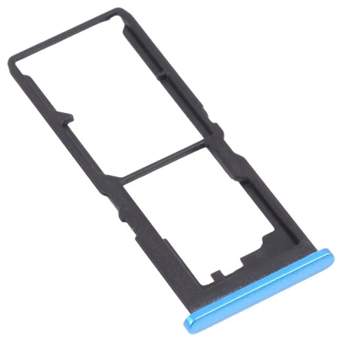 For vivo Y20G/Y20s [G] Dual SIM Card Tray Holder Replacement (without Logo) - Blue - 1