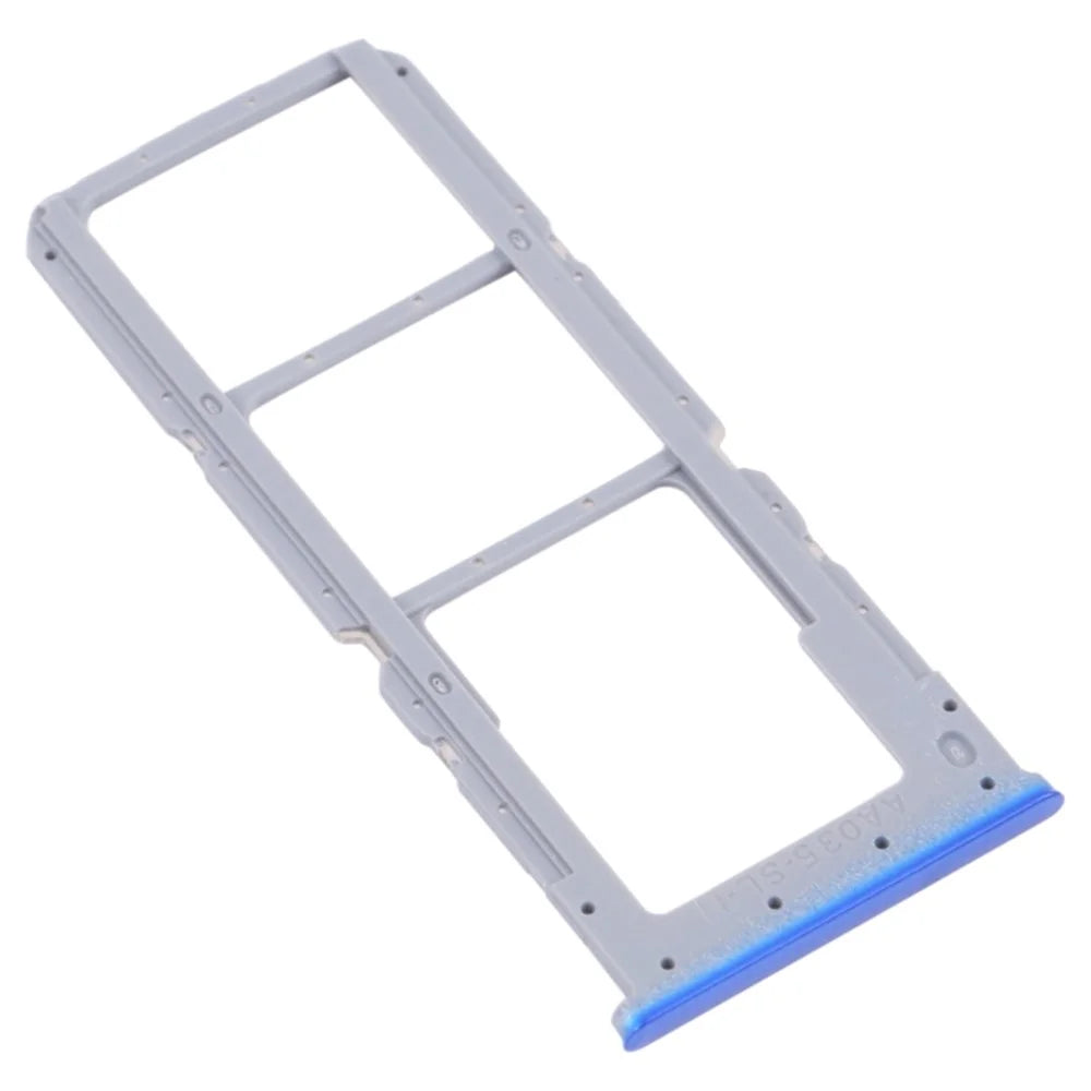 For Oppo A54 5G/4G Dual SIM Cards + Single for SD Card Tray Holder Replacement (without Logo) - Blue - 2