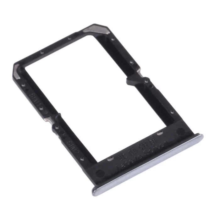 For Realme GT 5G/GT Neo/X7 Max 5G Dual SIM Card Tray Holder Replacement (without Logo) - Silver - 1