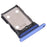 For Realme X7 RMX2176 Dual SIM Card Tray Holder Replacement (without Logo) - Blue - 1