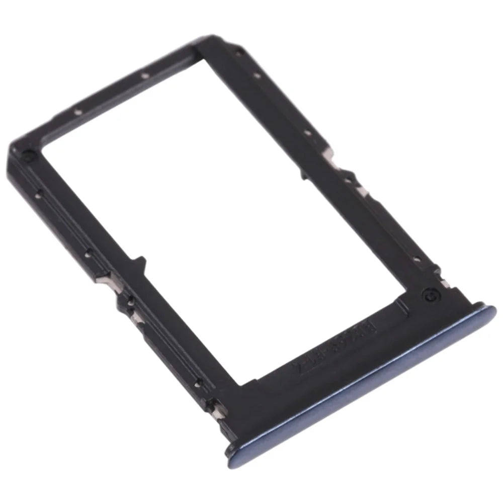 For Oppo Reno5 5G PEGM00, PEGT00, CPH2145 Dual SIM Card Tray Holder Replacement (without Logo) - Black - 2
