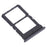 For Xiaomi Redmi Note 10 Pro 5G/Poco X3 GT Dual SIM Card Tray Holder Replacement (without Logo) - Black - 2