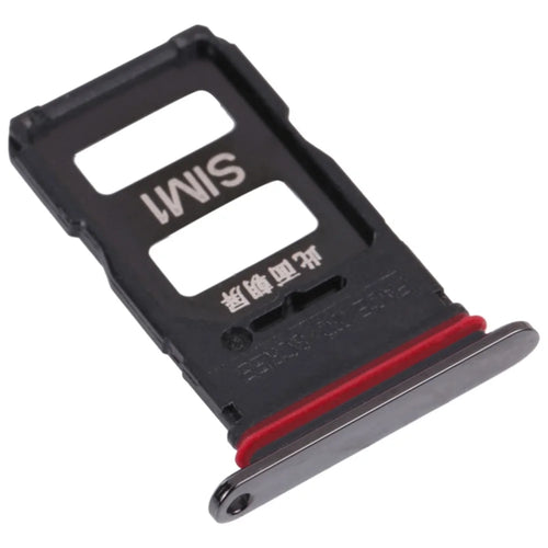 For Xiaomi Mix 4 Dual SIM Card Tray Holder Replacement (without Logo) - Black - 1