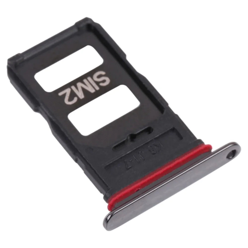 For Xiaomi Mix 4 Dual SIM Card Tray Holder Replacement (without Logo) - Black - 2