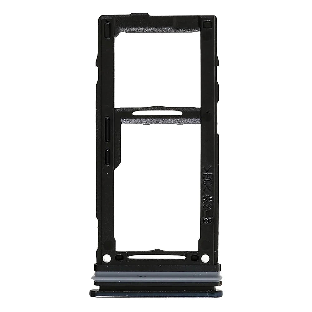 For Samsung Galaxy M52 5G SM-M526B OEM Dual SIM Card + SD Card Tray Holder Replacement (without Logo) - Black - 2