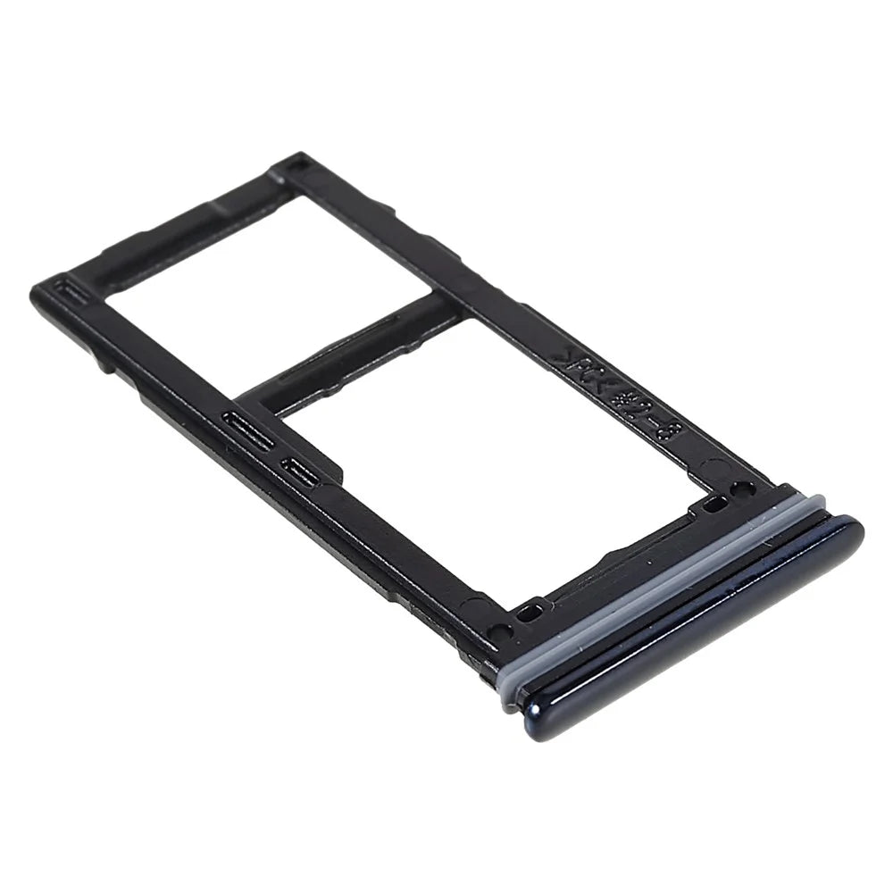 For Samsung Galaxy M52 5G SM-M526B OEM Dual SIM Card + SD Card Tray Holder Replacement (without Logo) - Black - 4