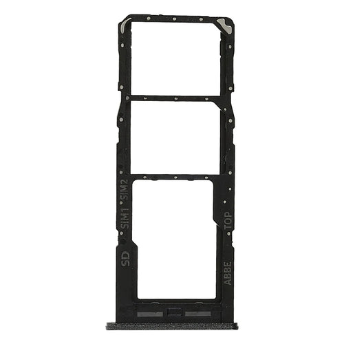 For Samsung Galaxy M23 5G SM-M236B OEM Dual SIM Card + SD Card Tray Holder Replacement (without Logo) - Black - 1