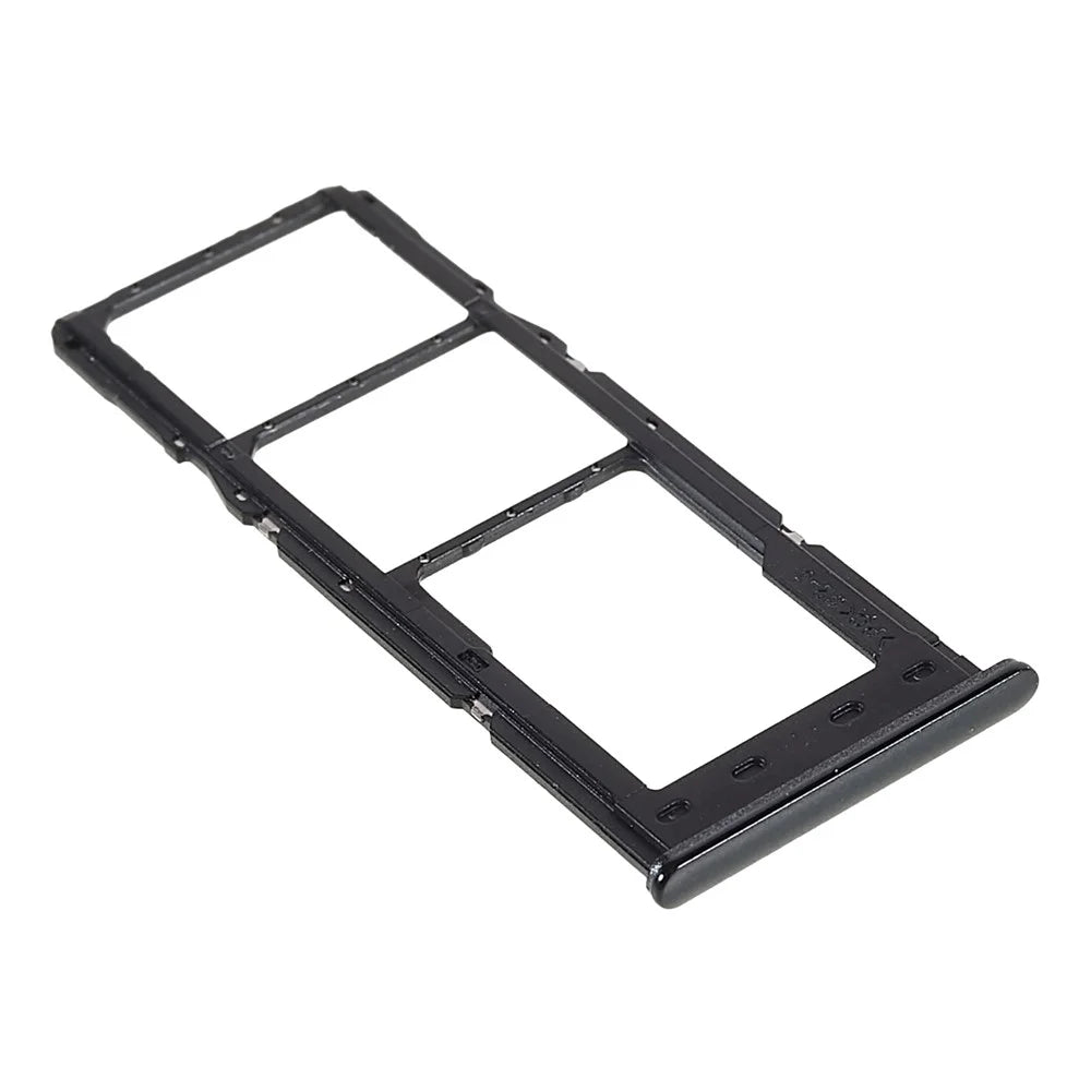For Samsung Galaxy M23 5G SM-M236B OEM Dual SIM Card + SD Card Tray Holder Replacement (without Logo) - Black - 4