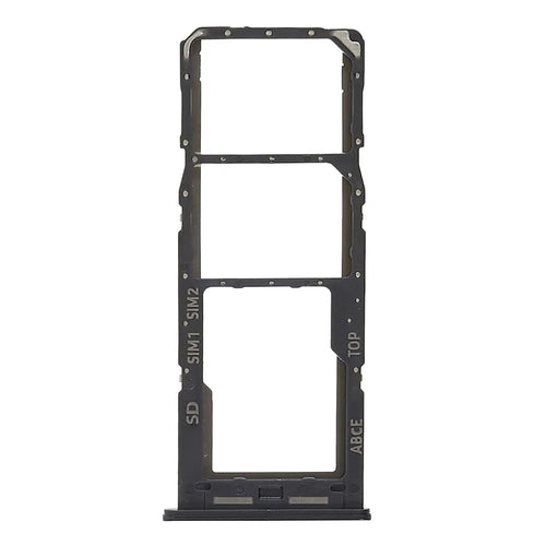For Samsung Galaxy A23 4G A235 OEM Dual SIM Card + SD Card Tray Holder Replacement (without Logo) - Black - 1