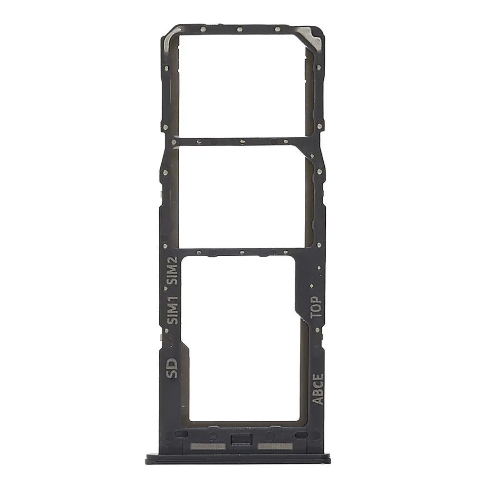 For Samsung Galaxy A23 4G A235 OEM Dual SIM Card + SD Card Tray Holder Replacement (without Logo) - Black - 1