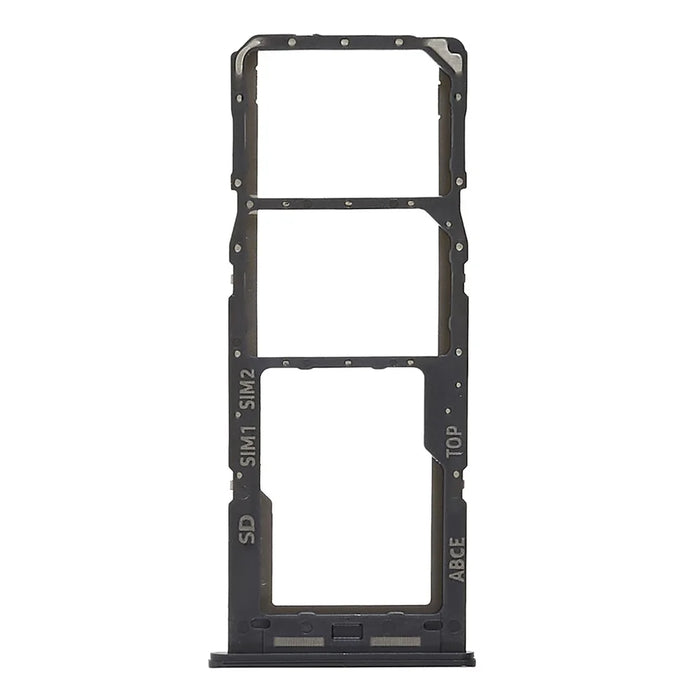 For Samsung Galaxy A23 4G A235 OEM Dual SIM Card + SD Card Tray Holder Replacement (without Logo) - Black - 1