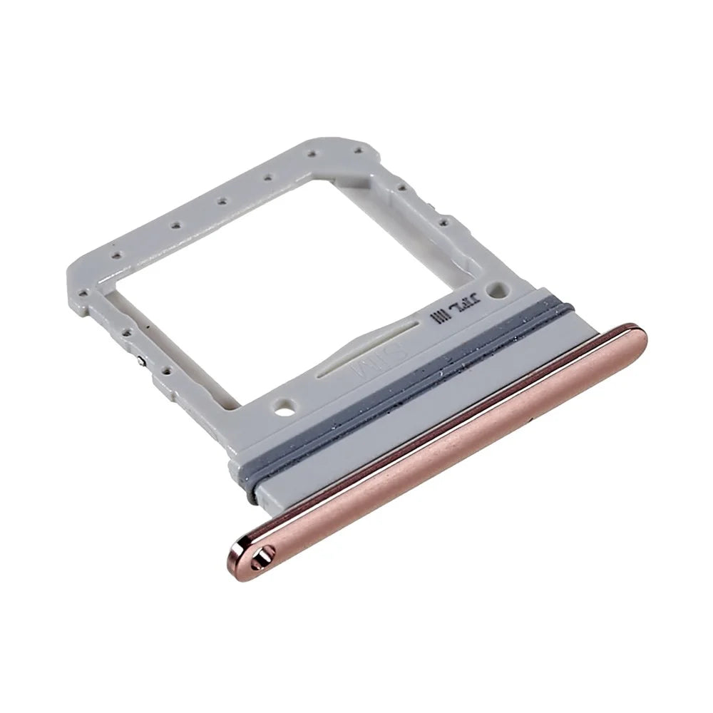 For Samsung Galaxy Z Flip 5G F707 OEM SIM Card Tray Holder Replacement (without Logo) - Gold - 3