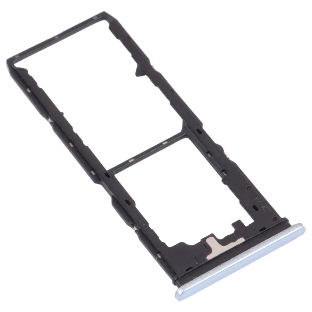 For vivo Y12s Dual SIM Card Tray Holder Replacement (without Logo) - White - 2
