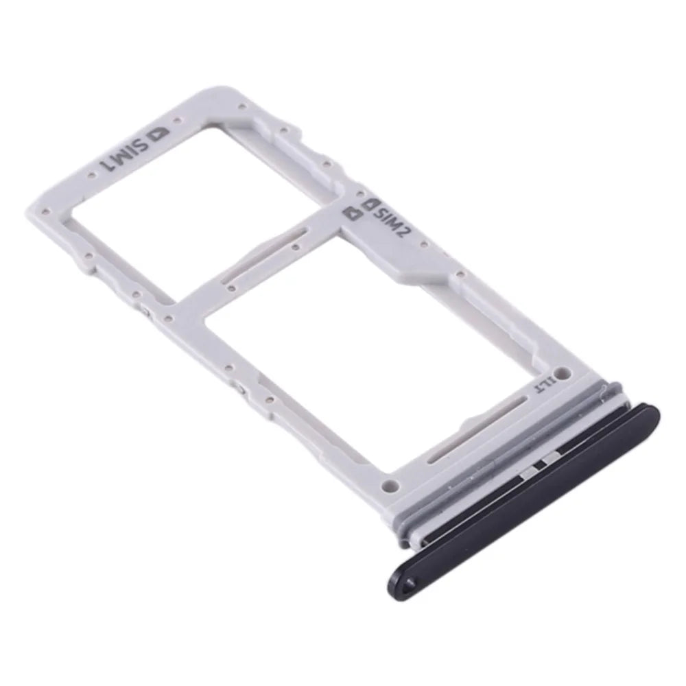 For Samsung Galaxy S20 Plus 4G / 5G / S20 Ultra 4G / 5G OEM Dual SIM Card + SD Card Tray Holder Replacement Part (without Logo) - Black - 1