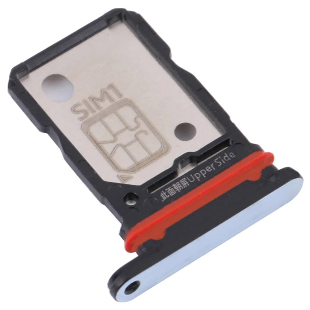 For vivo X60 Pro+ 5G Dual SIM Card Tray Holder Replacement (without Logo) - Black - 1