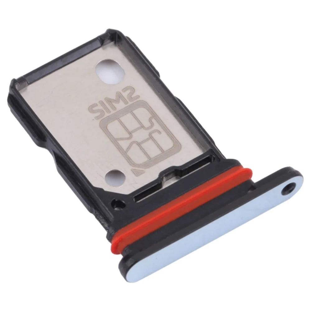 For vivo X60 Pro+ 5G Dual SIM Card Tray Holder Replacement (without Logo) - Black - 2