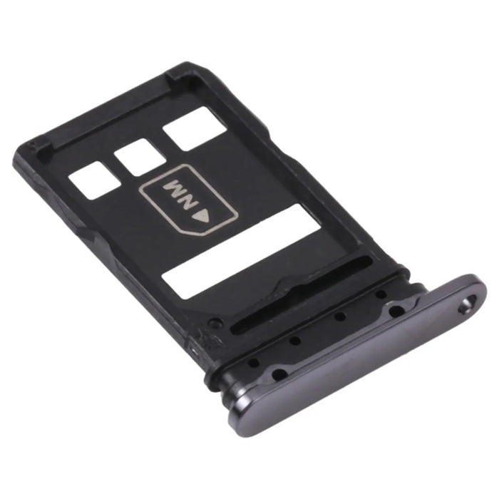 For Huawei P40 Pro 5G Dual SIM Card Tray Holder Replacement (without Logo) - Black - 2