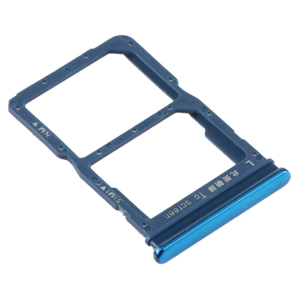 For Huawei P smart 2020 Dual SIM Card Tray Holder Replacement (without Logo) - Blue - 1