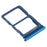 For Huawei P smart 2020 Dual SIM Card Tray Holder Replacement (without Logo) - Blue - 1
