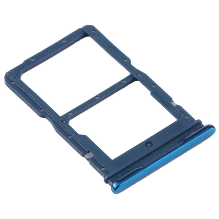 For Huawei P smart 2020 Dual SIM Card Tray Holder Replacement (without Logo) - Blue - 2