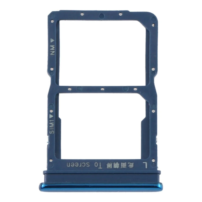 For Huawei P smart 2020 Dual SIM Card Tray Holder Replacement (without Logo) - Blue - 3