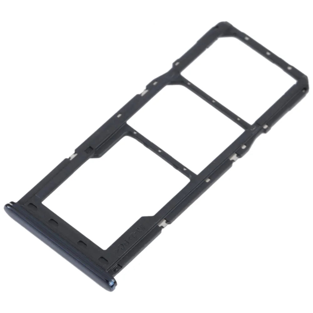 For Samsung Galaxy M32 (Global Version) 4G M325 OEM Dual SIM Card + TF Card Tray Holder Replacement (without Logo) - Black - 2