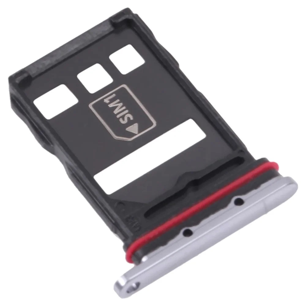 For Huawei P50 4G Dual SIM Card Tray Holder Replacement (without Logo) - Black - 1