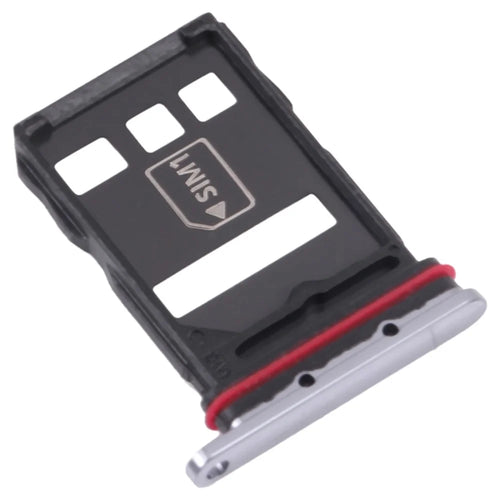 For Huawei P50 4G Dual SIM Card Tray Holder Replacement (without Logo) - Black - 1