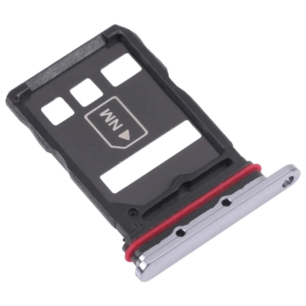 For Huawei P50 4G Dual SIM Card Tray Holder Replacement (without Logo) - Black - 2